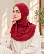 MEHAR Najla Ninja Cap for Women - Bamboo Modal Lycra, 5 Bright Shades