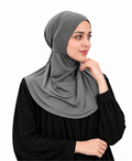 MEHAR Najla Ninja Cap for Women - Bamboo Modal Lycra, 6 Neutral Shades