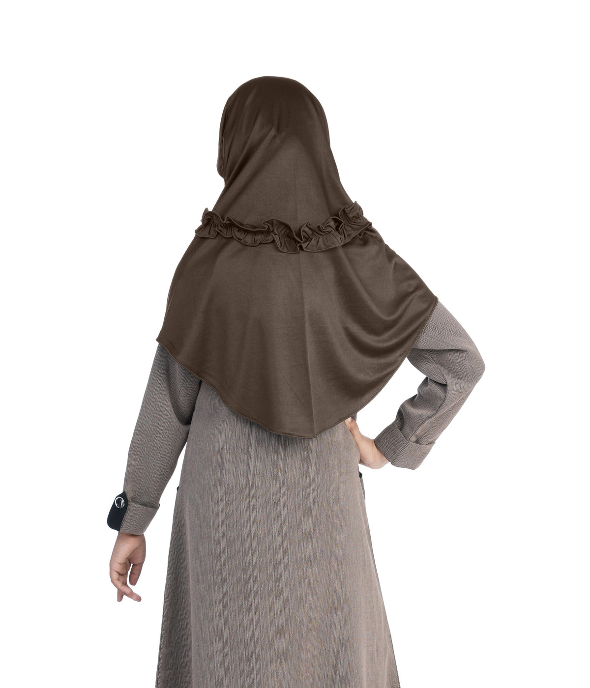 Mehar Little Nidha Hijab for Girls – Embellished with Embroidery, Rhinestones