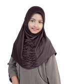 Mehar Nisa Hijab for Girls Hijabs Modest Wear with Front Pleated Detailing –