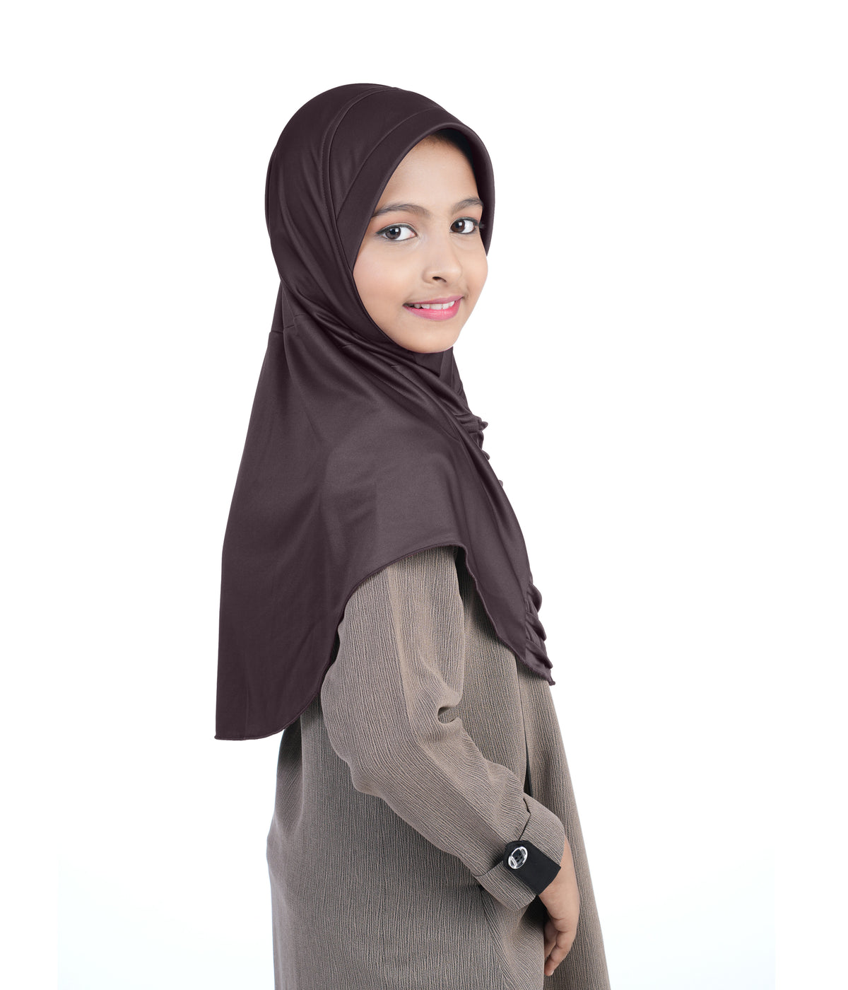 Mehar Nisa Hijab for Girls Hijabs Modest Wear with Front Pleated Detailing –