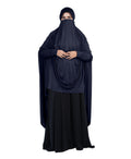 Mehar Hijabs Safia Face Mask Long Hijab for Women – Full Coverage Khimar