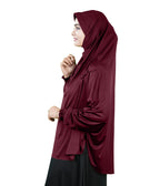 Mehar Hijabs Modest Elegant Saima Farasha type Hijab – One-Piece