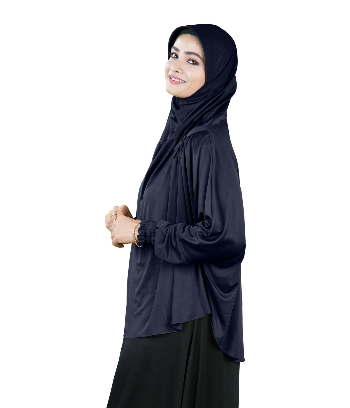 Mehar Hijabs Modest Elegant Saima Farasha type Hijab – One-Piece