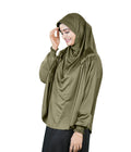 Mehar Hijabs Modest Elegant Saima Farasha type Hijab – One-Piece