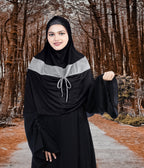 Mehar Shakira Elegant Dual-Tone Knot Hijab