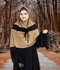 Mehar Shakira Elegant Dual-Tone Knot Hijab