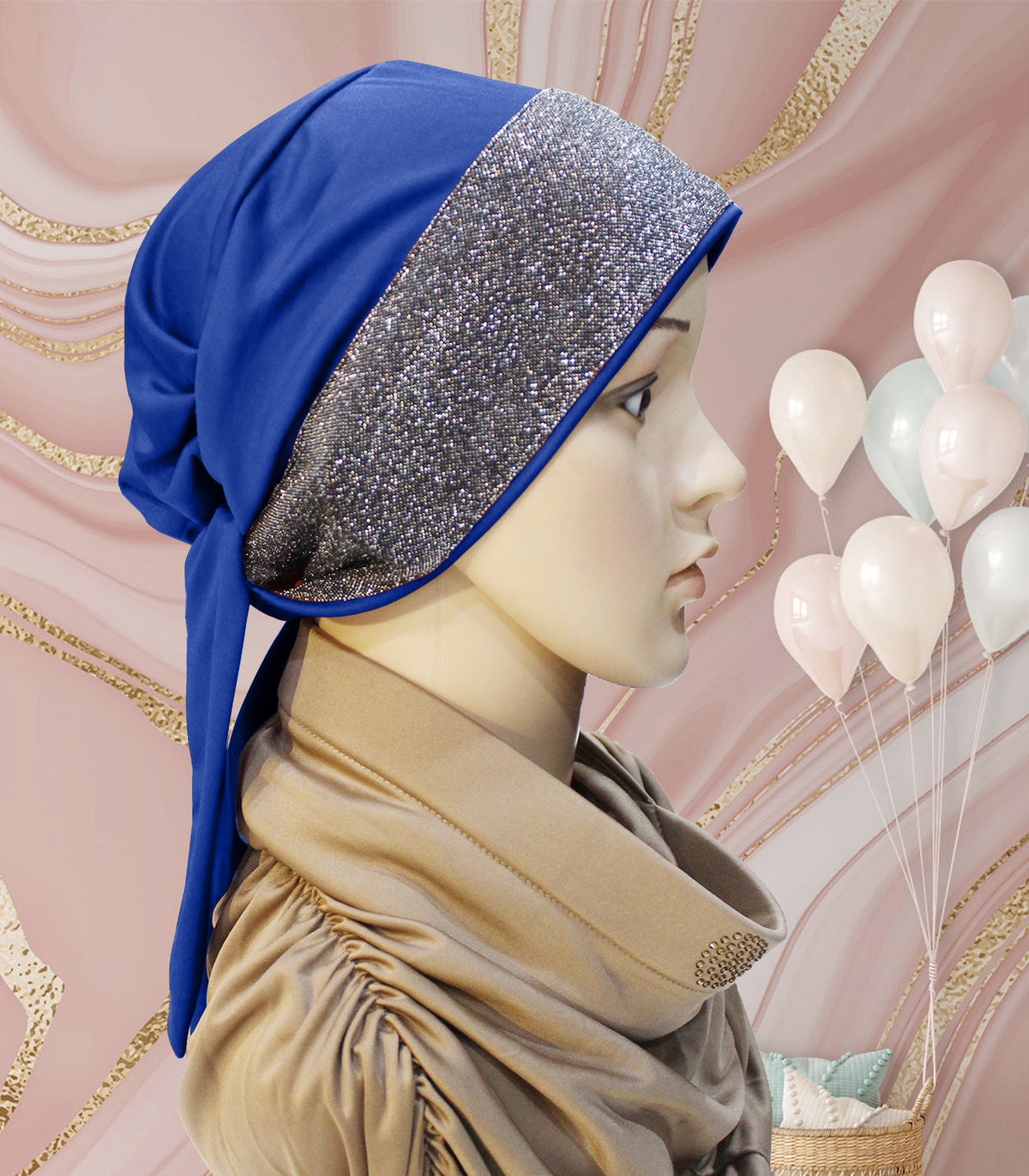 Women's Twinkle Tea caps a glittering pattern