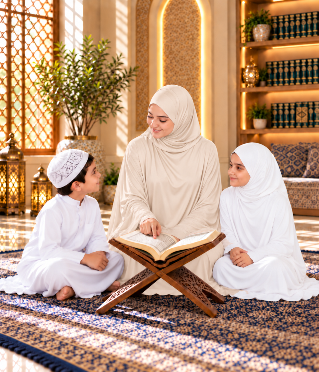 MEHAR Zahra prayer dress for Muslim women in Wheat - view 5