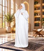 MEHAR Zahra prayer dress for Muslim women in White - view 9