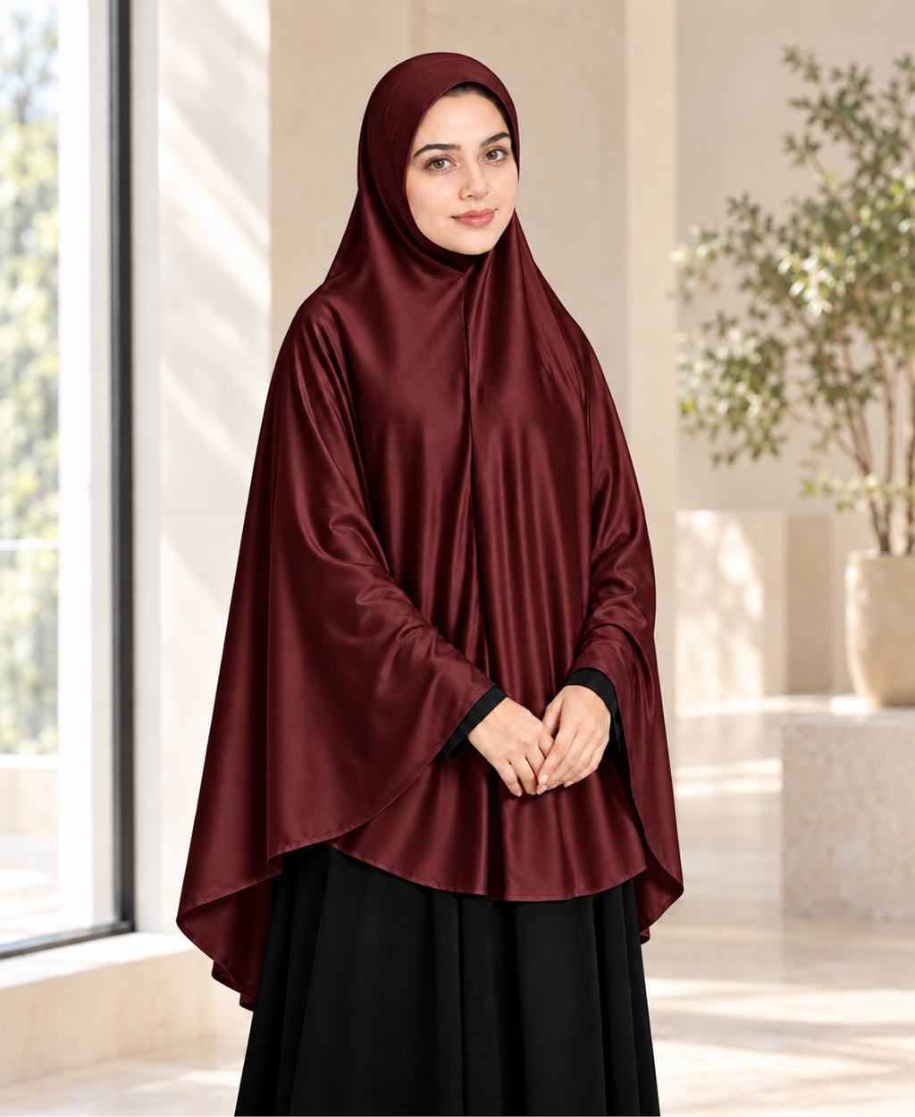 Mehar Zakia Long Hijab for Women | Mehar Signature Fabric | Modest Khimar