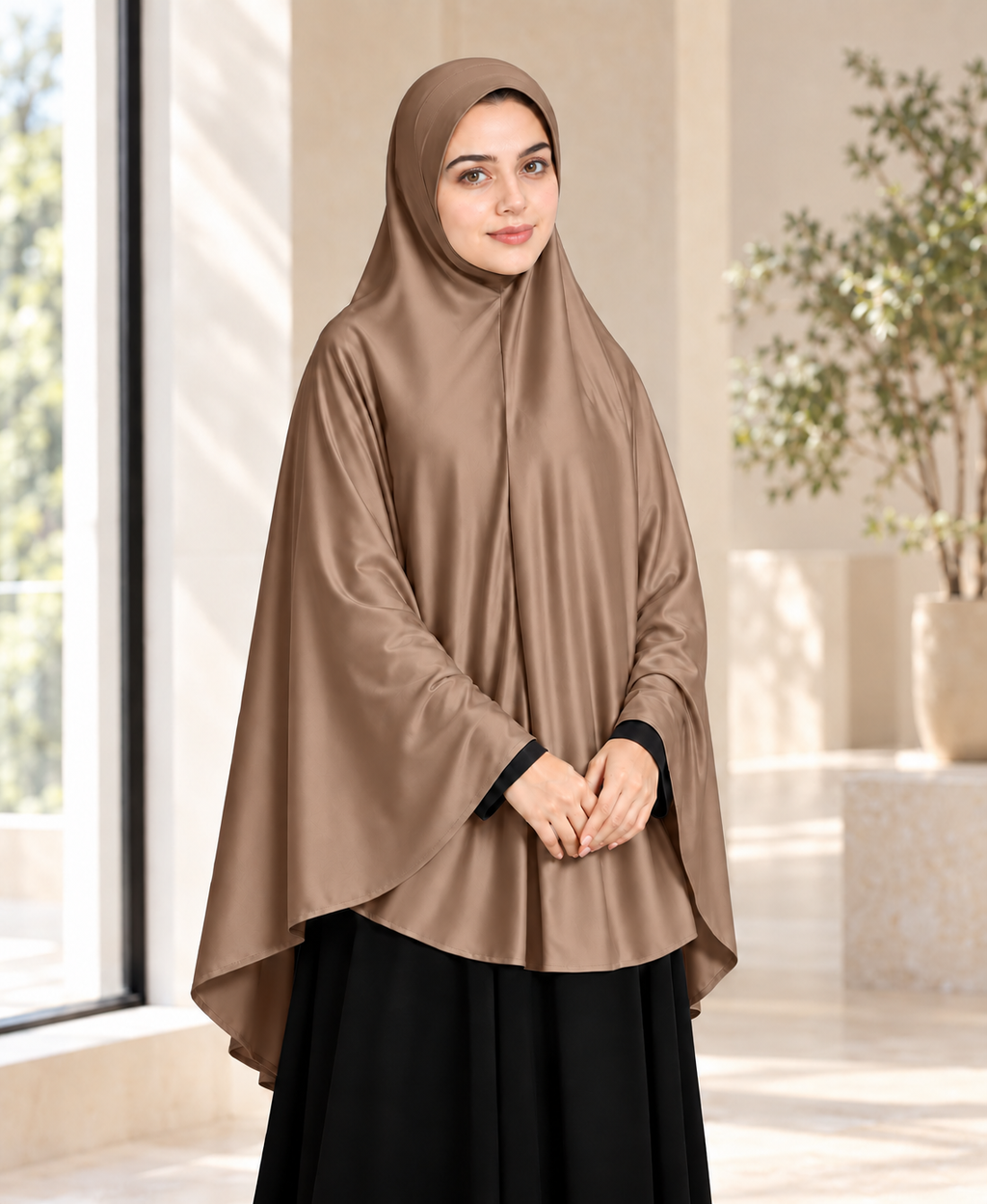 Mehar Zakia Long Hijab for Women | Mehar Signature Fabric | Modest Khimar