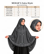 Mehar Zakia Long Hijab for Women | Mehar Signature Fabric | Modest Khimar