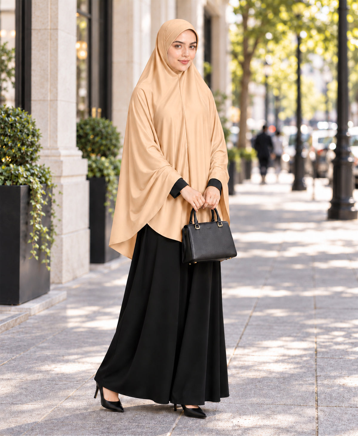 Mehar Zakia Long Hijab for Women | Mehar Signature Fabric | Modest Khimar
