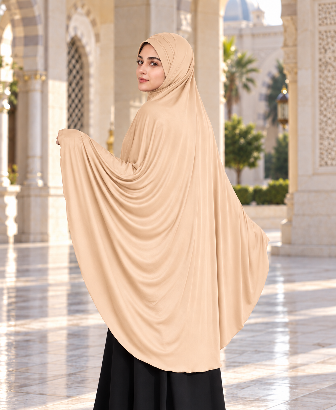 MEHAR Zakia Hijab for Women - Polycotton, Breathable