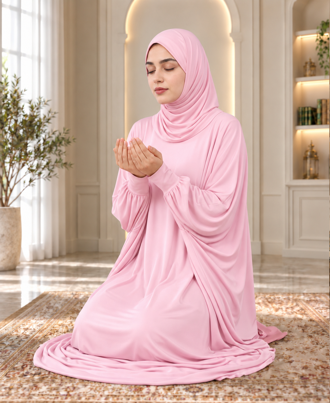 MEHAR Zunaira Prayer Dress for Women - Ready-to-Wear