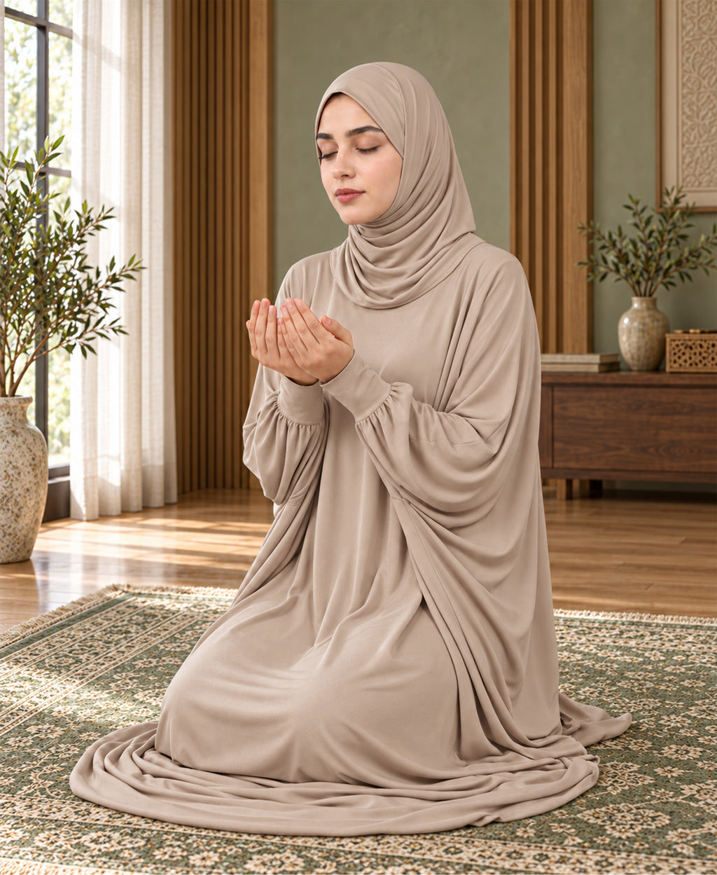 MEHAR Zunaira Prayer Dress for Women - Ready-to-Wear