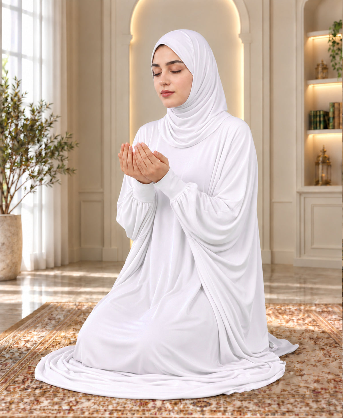 MEHAR Zunaira Prayer Dress for Women - Ready-to-Wear