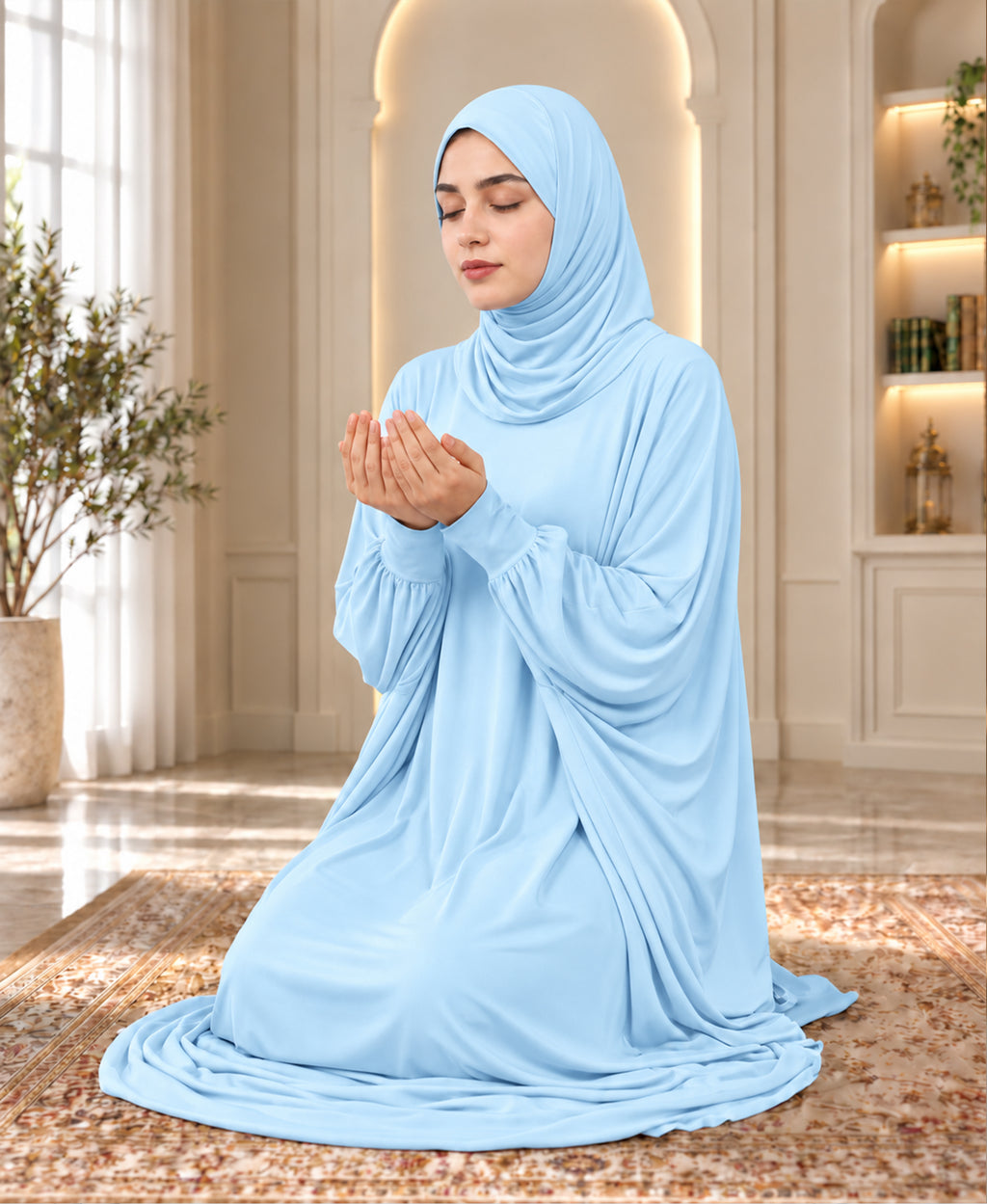 MEHAR Zunaira Prayer Dress for Women - Ready-to-Wear
