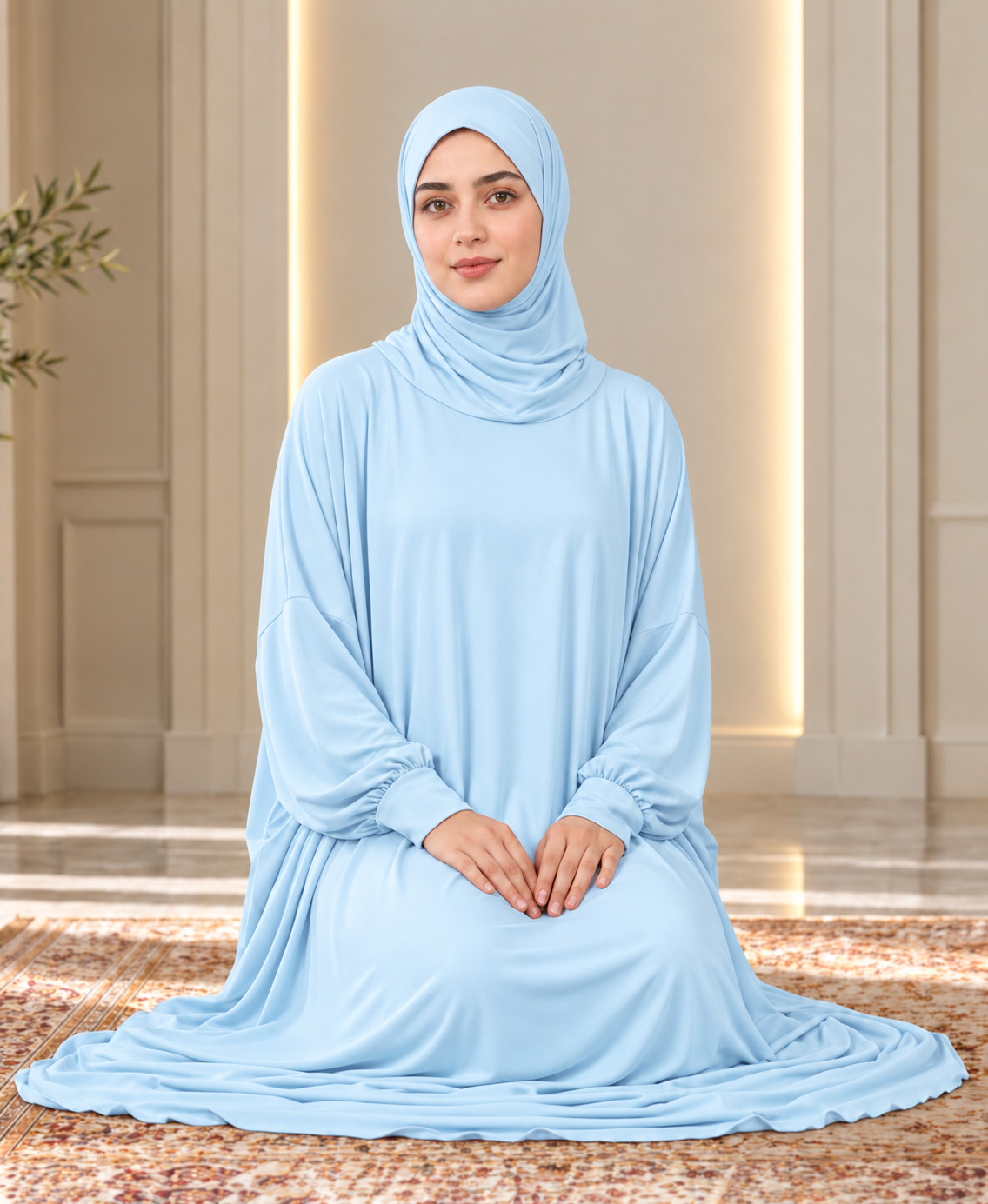 MEHAR Zunaira Prayer Dress for Women - Ready-to-Wear